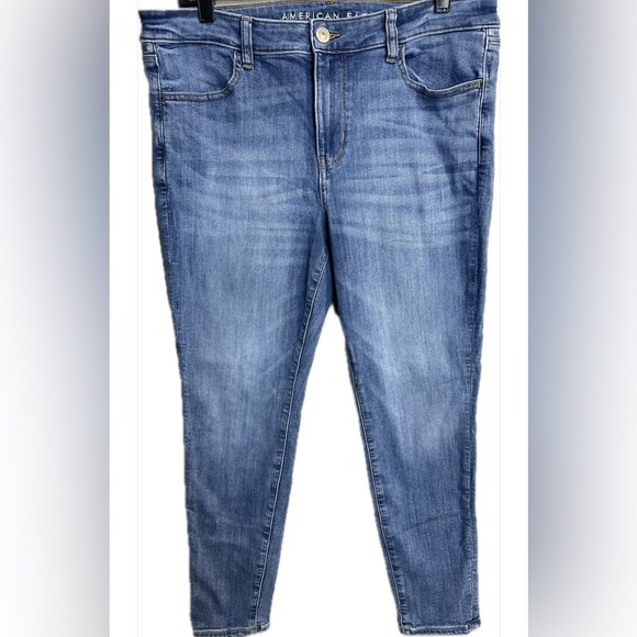 American Eagle Next Level Stretch Jeggings Women’s Size 14 Short - Picture 2 of 7